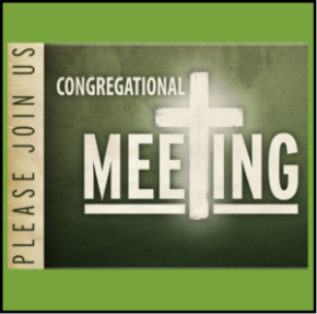 CONGREGATIONAL MEETING